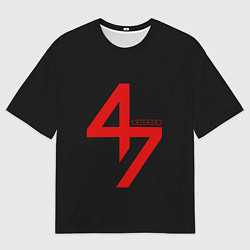 Футболка оверсайз мужская Hitman: Agent 47, цвет: 3D-принт