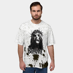 Футболка оверсайз мужская Slipknot Demon, цвет: 3D-принт — фото 2