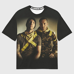 Мужская футболка оверсайз 21 Pilots Boys