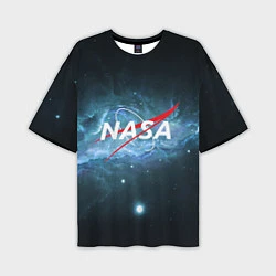 Мужская футболка оверсайз NASA: Space Light