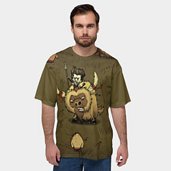 Футболка оверсайз мужская Wild Wilson, цвет: 3D-принт — фото 2