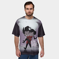 Футболка оверсайз мужская Don't Starve: Love, цвет: 3D-принт — фото 2