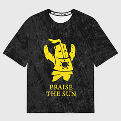 Футболка оверсайз мужская Praise The Sun, цвет: 3D-принт