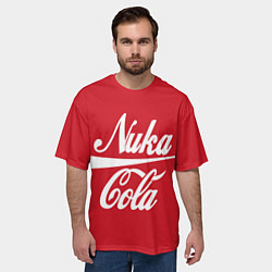 Футболка оверсайз мужская Nuka Cola, цвет: 3D-принт — фото 2