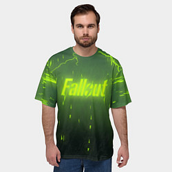Футболка оверсайз мужская Fallout: Radiation Storm, цвет: 3D-принт — фото 2