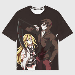 Футболка оверсайз мужская Angels of Death, цвет: 3D-принт