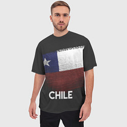 Футболка оверсайз мужская Chile Style, цвет: 3D-принт — фото 2