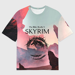 Мужская футболка оверсайз The Elder Scrolls
