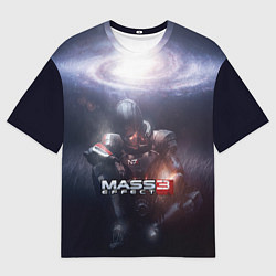 Футболка оверсайз мужская Mass Effect 3, цвет: 3D-принт