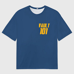 Футболка оверсайз мужская VAULT 101, цвет: 3D-принт