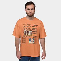 Футболка оверсайз мужская Kanye West: Pablo, цвет: 3D-принт — фото 2