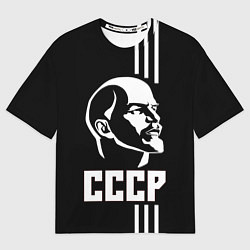 Мужская футболка оверсайз СССР Ленин