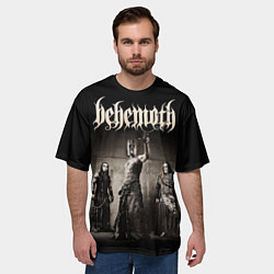Футболка оверсайз мужская Behemoth Metal, цвет: 3D-принт — фото 2