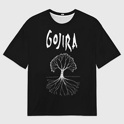 Футболка оверсайз мужская Gojira: Tree, цвет: 3D-принт