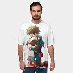 Футболка оверсайз мужская Моя Геройская Академия, цвет: 3D-принт — фото 2
