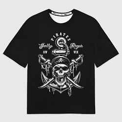 Футболка оверсайз мужская Pirates Team, цвет: 3D-принт