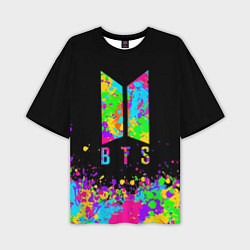Футболка оверсайз мужская BTS: Mood Paint, цвет: 3D-принт