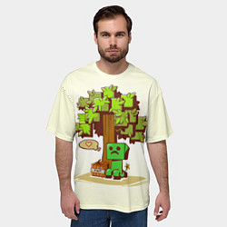 Футболка оверсайз мужская Forest Creeper, цвет: 3D-принт — фото 2