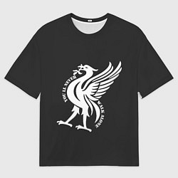 Футболка оверсайз мужская Liverpool - Y N W A 2022, цвет: 3D-принт