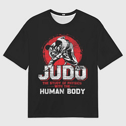 Футболка оверсайз мужская Judo: Human Body, цвет: 3D-принт