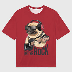 Футболка оверсайз мужская On the rock, цвет: 3D-принт
