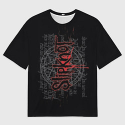 Мужская футболка оверсайз Slipknot: Pentagram