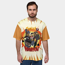 Футболка оверсайз мужская Techies габен - Have Fun!, цвет: 3D-принт — фото 2