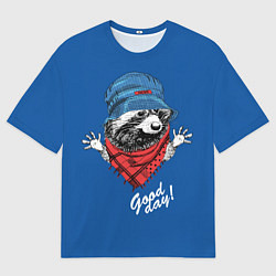 Футболка оверсайз мужская Good day, цвет: 3D-принт