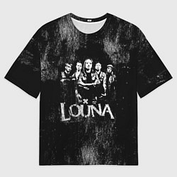 Футболка оверсайз мужская Louna, цвет: 3D-принт