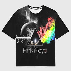 Футболка оверсайз мужская PINK FLOYD, цвет: 3D-принт