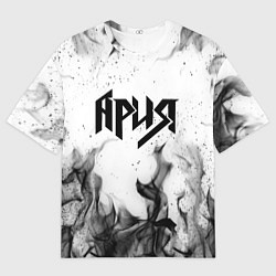 Футболка оверсайз мужская АРИЯ, цвет: 3D-принт