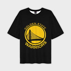 Футболка оверсайз мужская GOLDEN STATE WARRIORS, цвет: 3D-принт