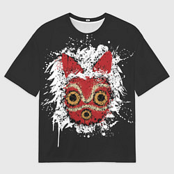 Футболка оверсайз мужская Princess Mononoke, цвет: 3D-принт