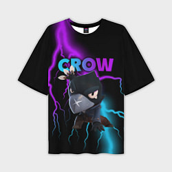 Мужская футболка оверсайз Brawl Stars CROW