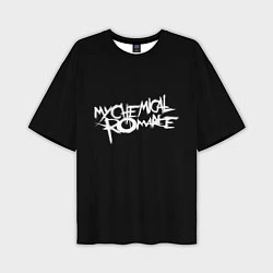 Мужская футболка оверсайз My Chemical Romance spider