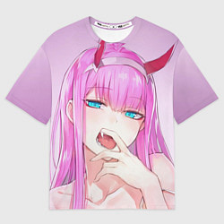 Футболка оверсайз мужская Ahegao, цвет: 3D-принт