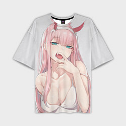 Футболка оверсайз мужская Ahegao, цвет: 3D-принт