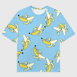 Мужская футболка оверсайз Banana art