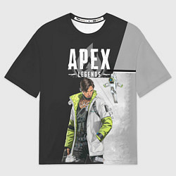 Футболка оверсайз мужская Apex Legends, цвет: 3D-принт