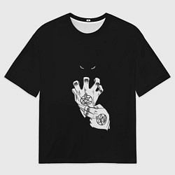 Футболка оверсайз мужская Выжигющий Искру, цвет: 3D-принт