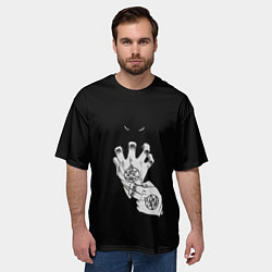 Футболка оверсайз мужская Выжигющий Искру, цвет: 3D-принт — фото 2