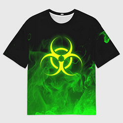 Футболка оверсайз мужская BIOHAZARD, цвет: 3D-принт
