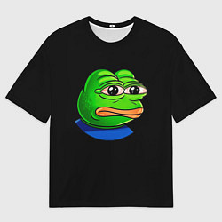 Мужская футболка оверсайз Frog