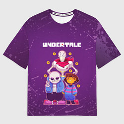 Футболка оверсайз мужская UNDERTALE, цвет: 3D-принт
