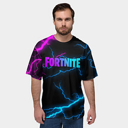 Футболка оверсайз мужская FORTNITE, цвет: 3D-принт — фото 2