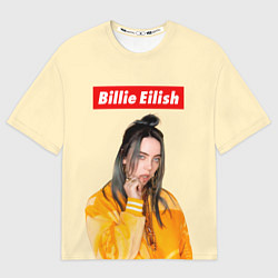 Футболка оверсайз мужская BILLIE EILISH, цвет: 3D-принт