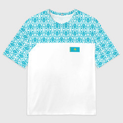 Мужская футболка оверсайз Казахстан Форма