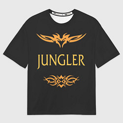 Футболка оверсайз мужская Jungler, цвет: 3D-принт