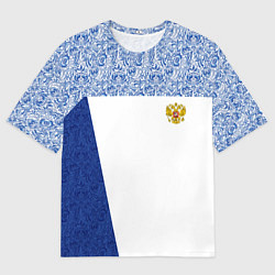 Футболка оверсайз мужская Форма России, цвет: 3D-принт