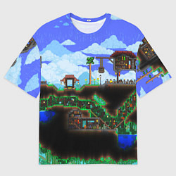 Мужская футболка оверсайз TERRARIA
